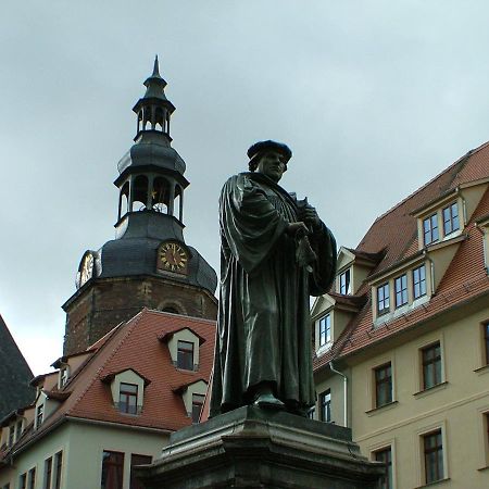 Hotel Garni Pension Zur Lutherstadt Lutherstadt Eisleben Buitenkant foto