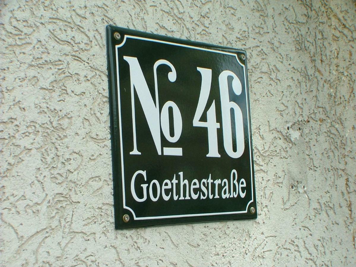 Hotel Garni Pension Zur Lutherstadt Lutherstadt Eisleben Buitenkant foto
